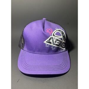 Y2K ADIO Heartagram HIM Skateboard Mesh Back Hat One‎ Size Rare